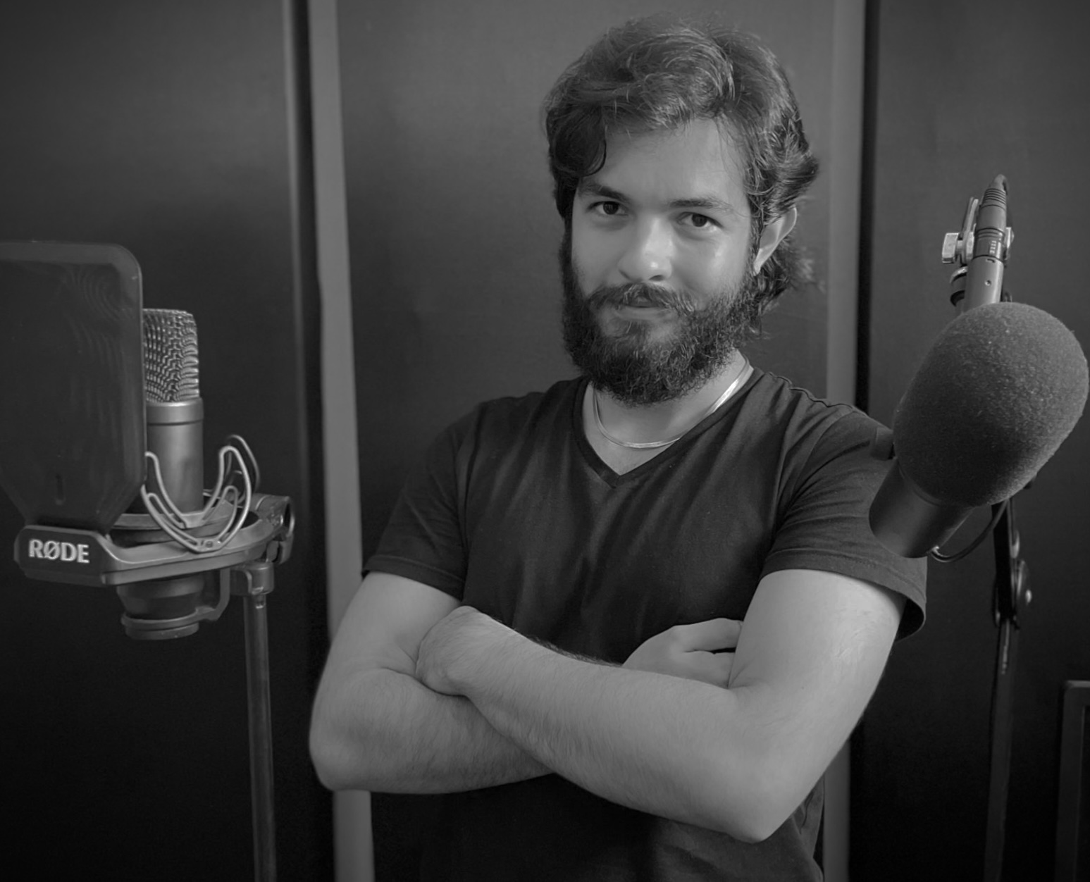 Bilingual voice actor Rafael Neve